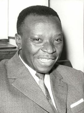 Cyrille Adoula, the Premier of the Congo
