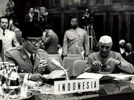 Dr Ahmed Sukarno, the President of the Republic of Indonesia